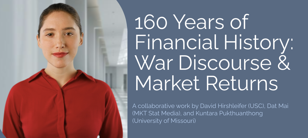 Research: War Discourse en Disaster Premia: Wat 160 jaar aan krantenkoppen ons leert over beursrendementen